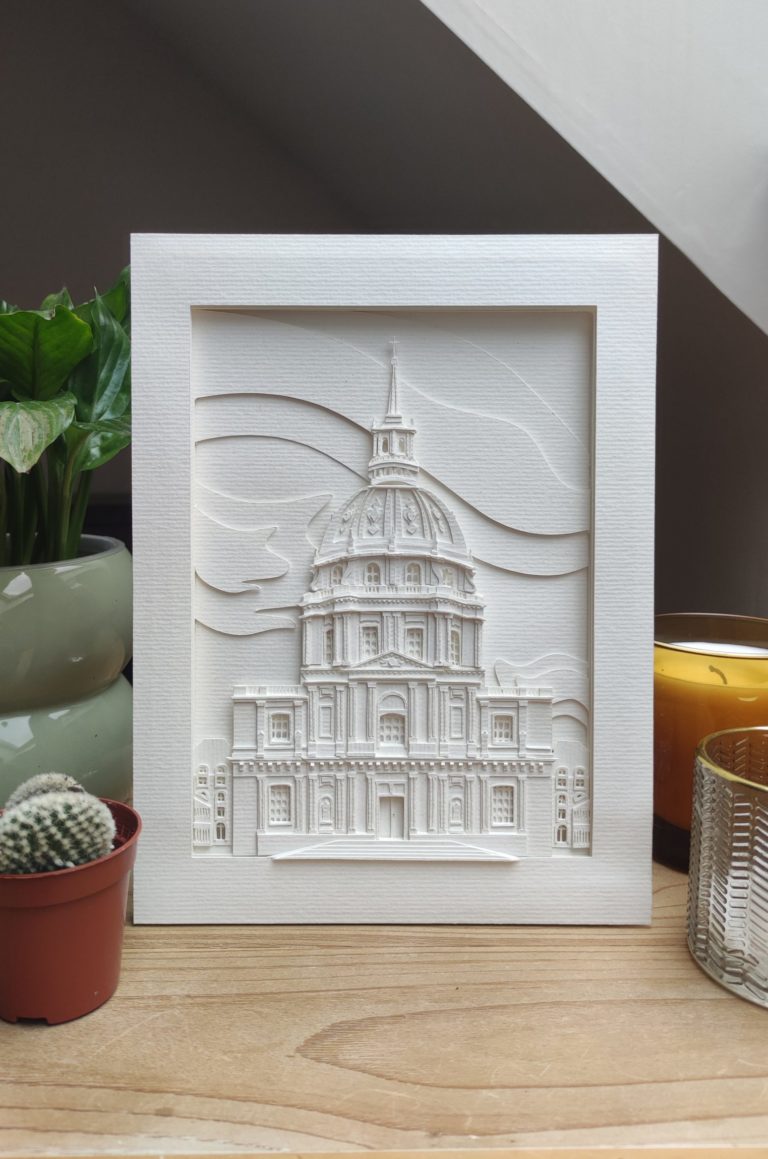 Hôtel des Invalides - Cadre personnalisable de monument